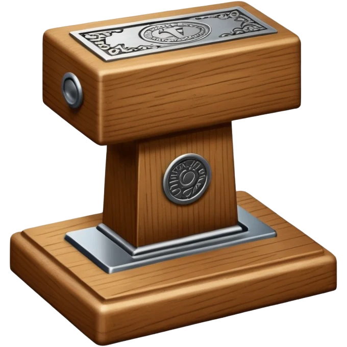 LATE 19TH CENTURY BUSINESS STAMP TOOL emoji