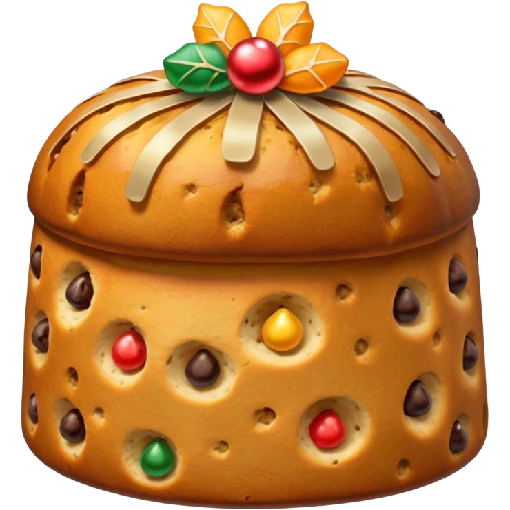 Christmas panettone emoji