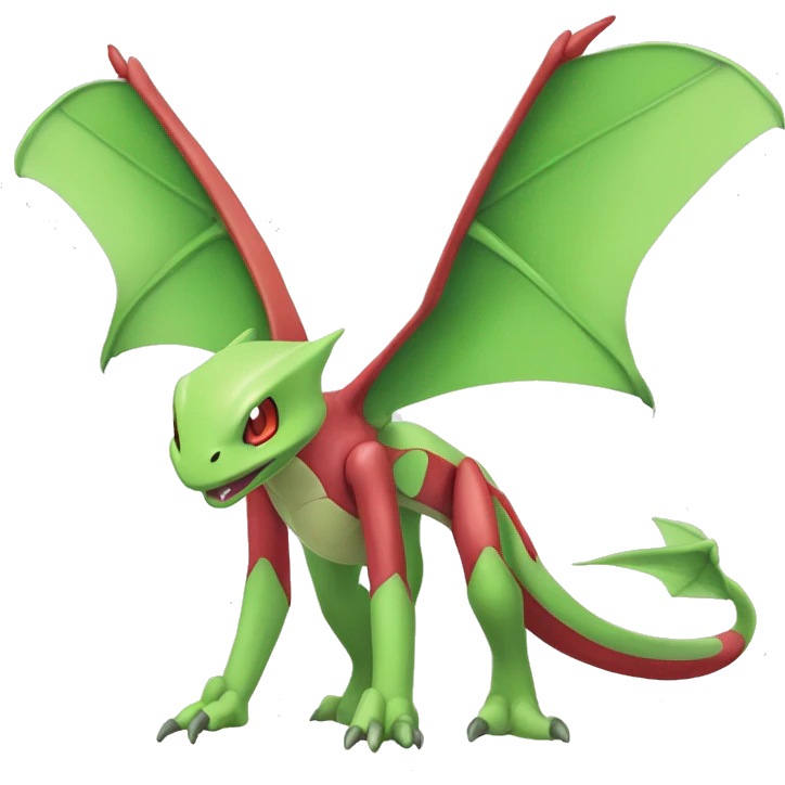 Full body Flygon-Genesect-Pokémon emoji