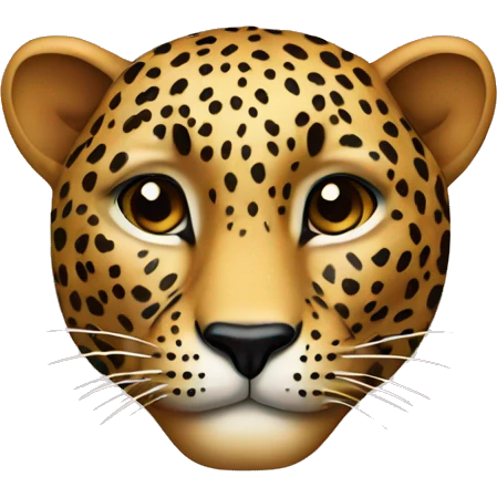 leopard with diamonds  emoji