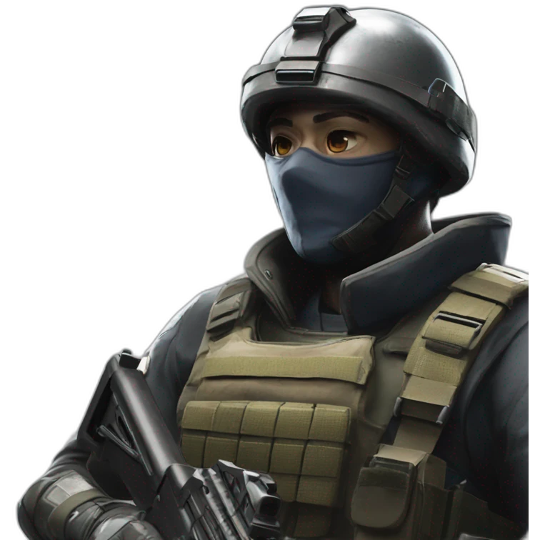 warden from rainbow six siege emoji