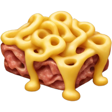 Beef macaroni emoji