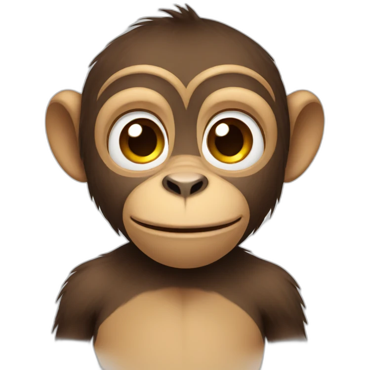 Monkey emoji | AI Emoji Generator