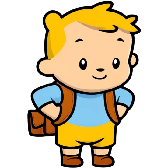Christopher Robin from Winnie the Pooh emoji