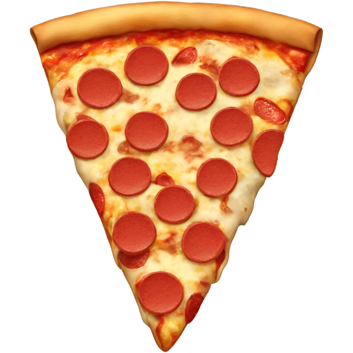 Upset pizza emoji