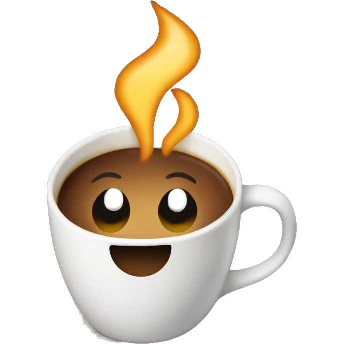 Hot coffee  emoji