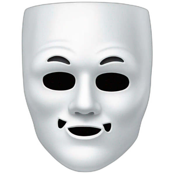 Phantom of the opera’s mask emoji