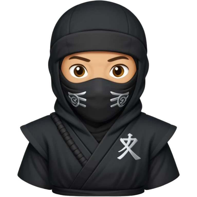 Ninja with MB written on it emoji