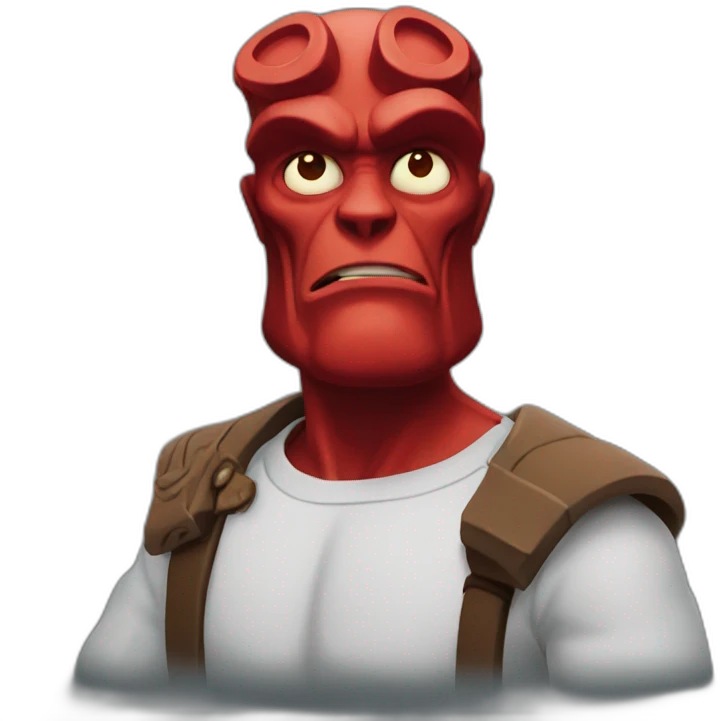 Hellboy emoji