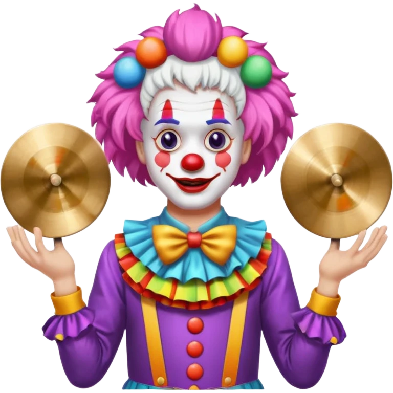  Clown with Cymbals emoji