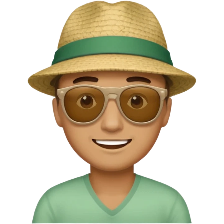 Guy playing dartmouth (the drinking game) emoji