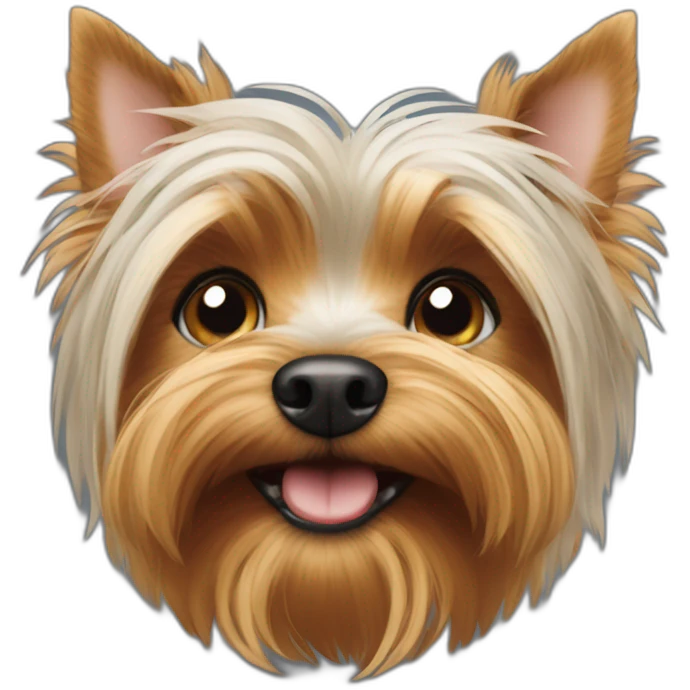 one dwarf yorshire terrier emoji