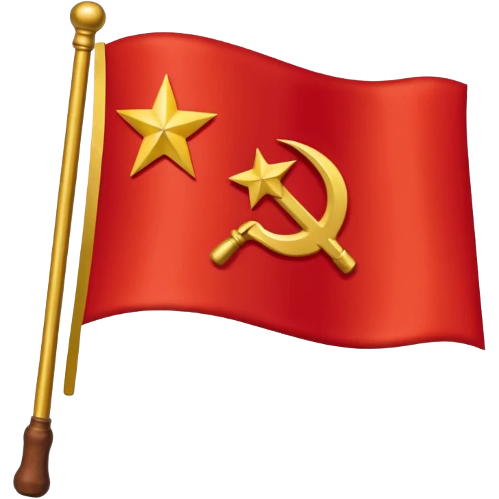 flag of soviet union emoji