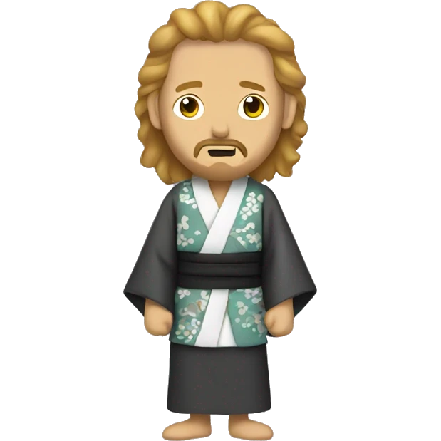 erlich bachman with his kimono emoji