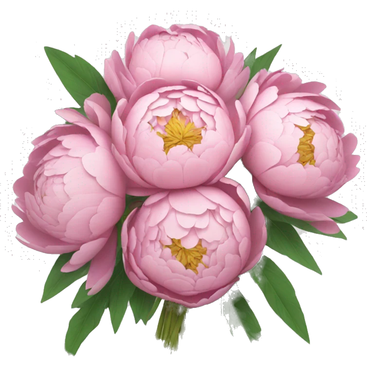 peony bouquet  emoji