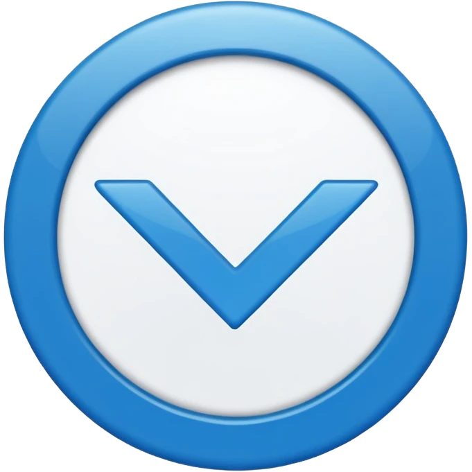  exactly similar to given image give me emoji,blue and white tick inside it emoji