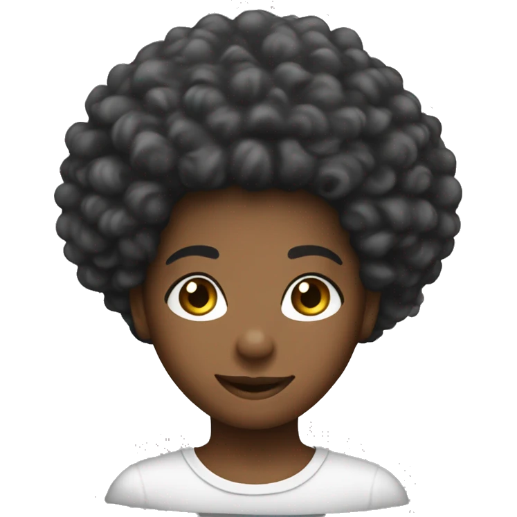Washing Afro hair with shampoo  emoji