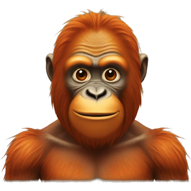 orang hutan emoji