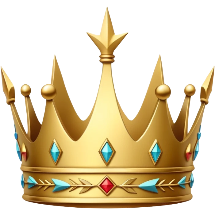 Crown with arrows emoji
