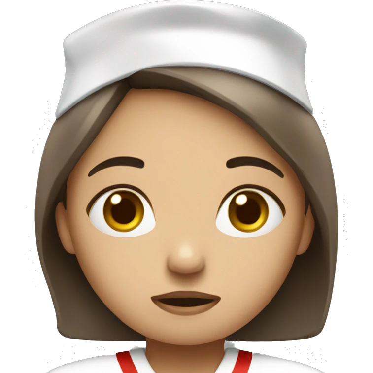 nurse sad emoji