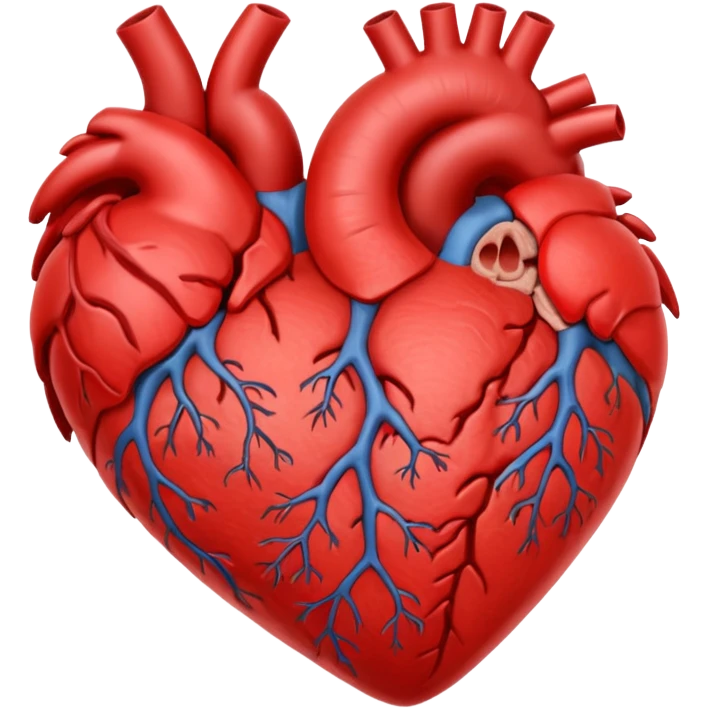 Split this emoji in half: 🫀 emoji