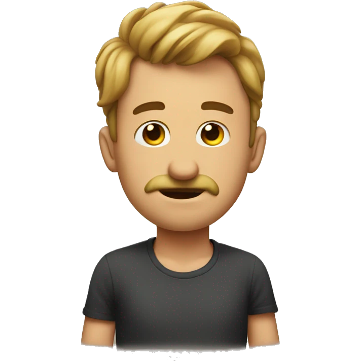 Guy emoji grabbing a nose emoji emoji