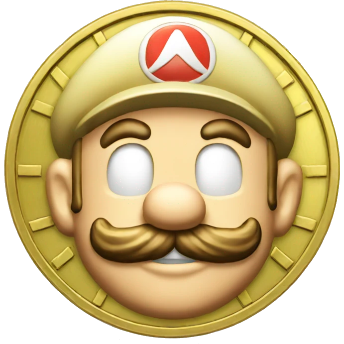 Mario coin emoji