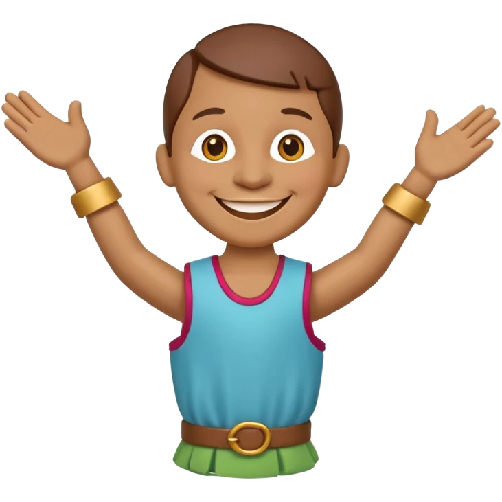 wood puppet toy emoji