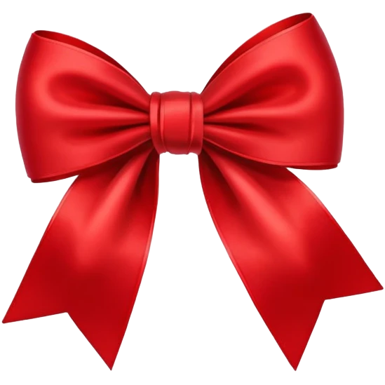 Moño rojo emoji