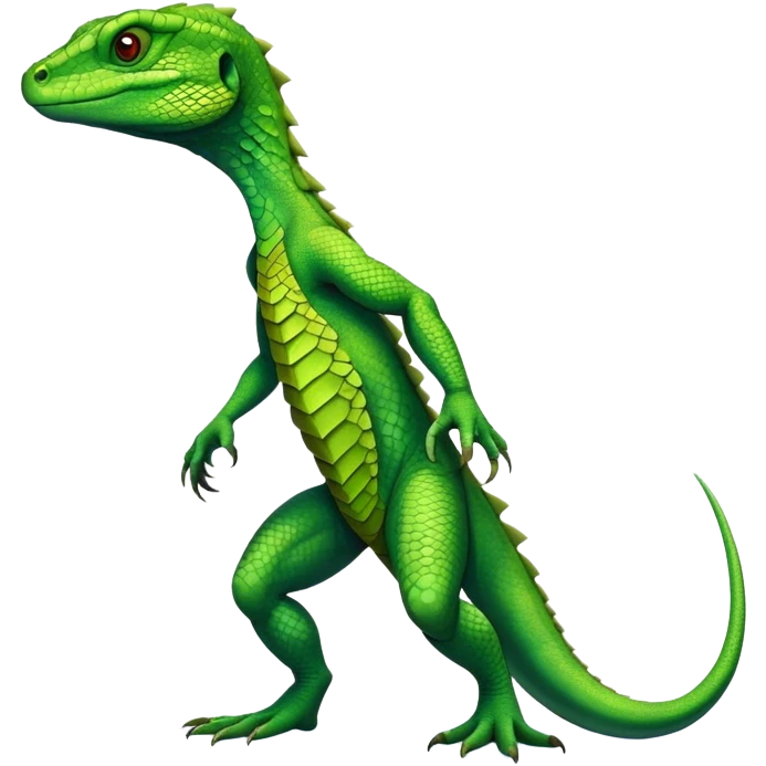 Lizard man emoji