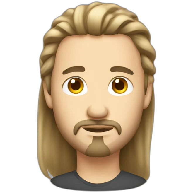 polish-man-with-goatee-with-long-hair emoji