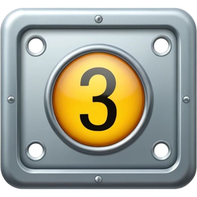 room number sign with spotlight emoji