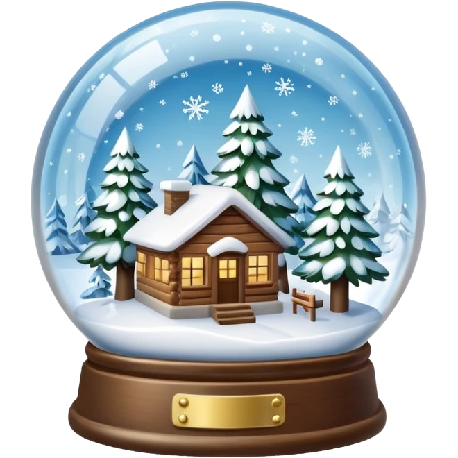 SNow globe emoji