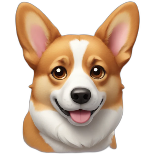 Corgi dog emoji