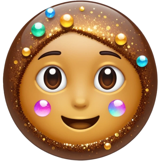 glitter cheap brown cyberpunk emoji