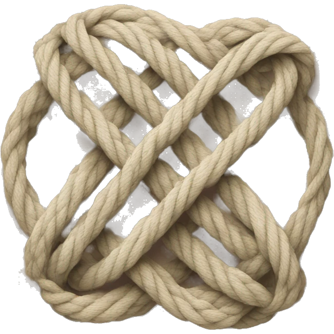 Knot in eight emoji