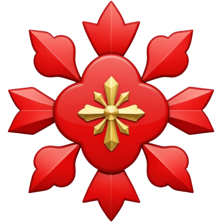 cruz de borgoña emoji