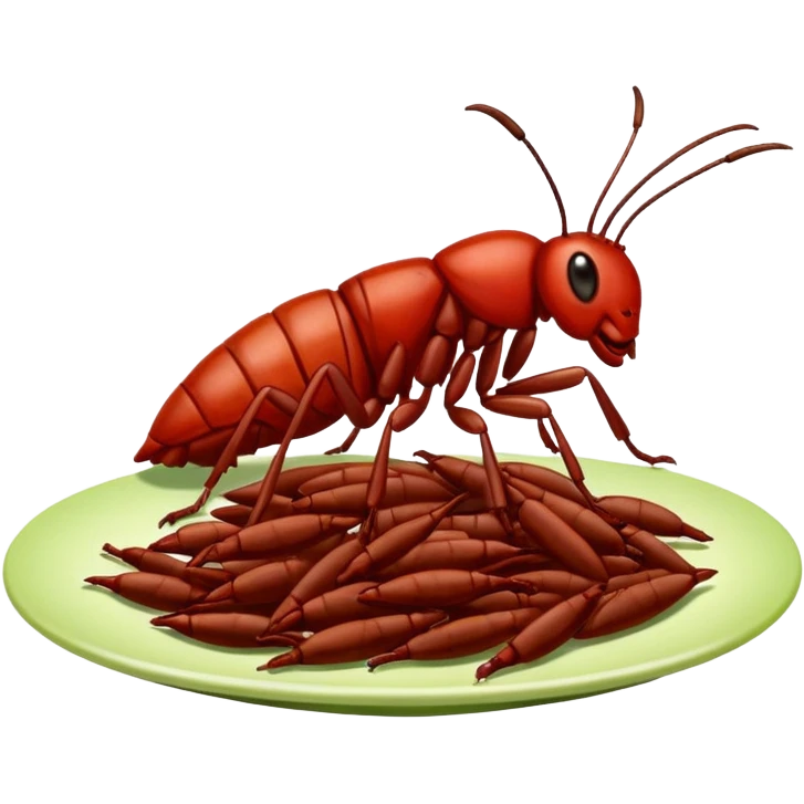 Chapulines y una Pipo emoji