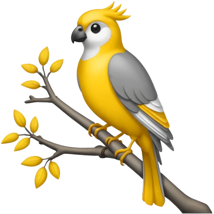 Sultan papağanı emoji