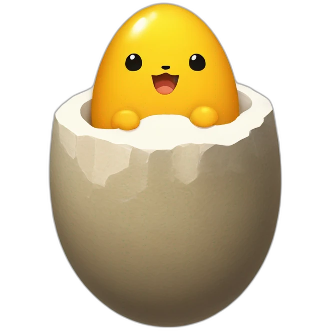 gudetama egg bouldering emoji