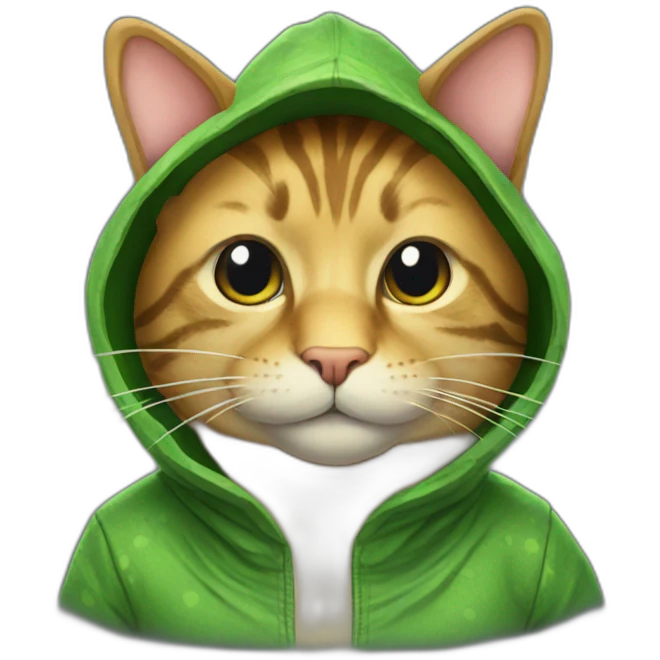 cat in a dinosaur costume emoji