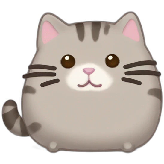 Pusheen the cat emoji