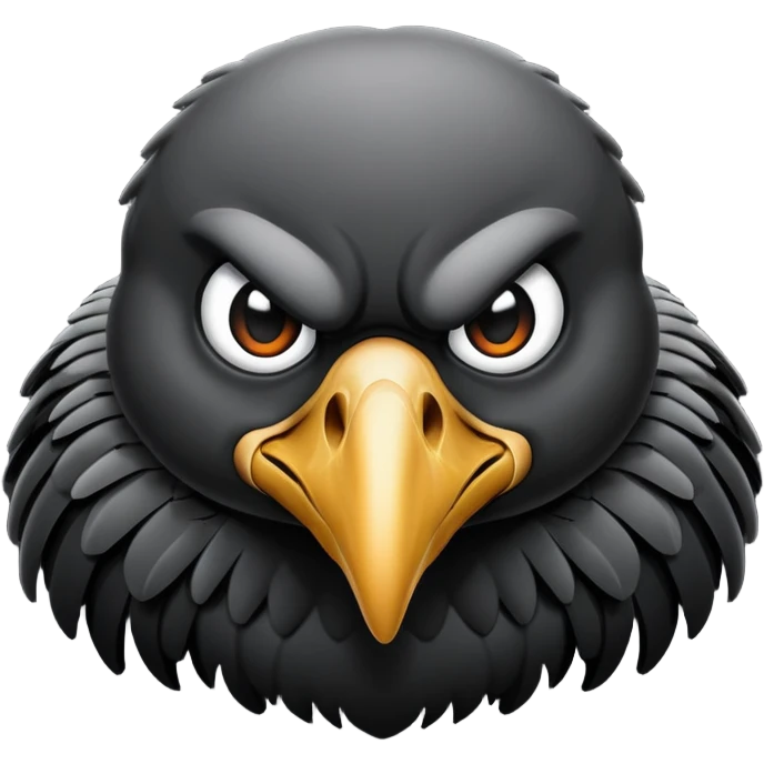 vulture emoju for use on Facebook emoji