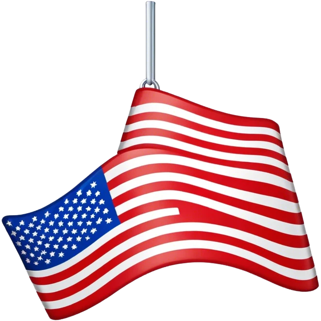 upside down american flag emoji