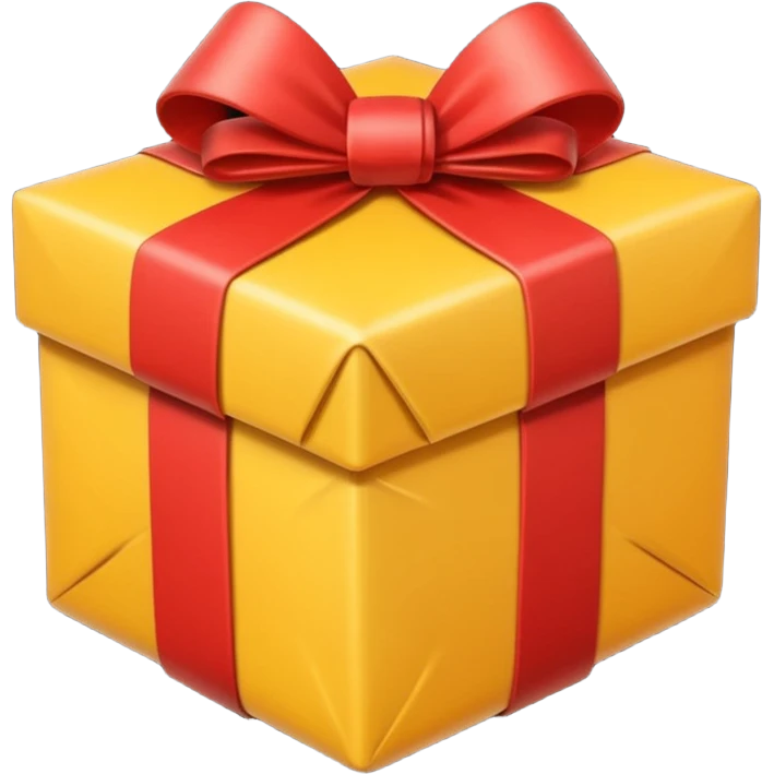 Wrapped gift emoji