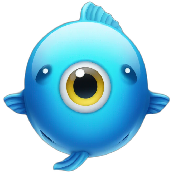 ocean with eyes emoji