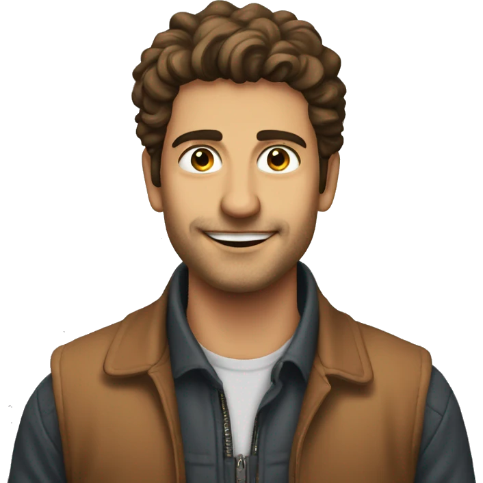 Ragazzo arrabbiato che indica emoji
