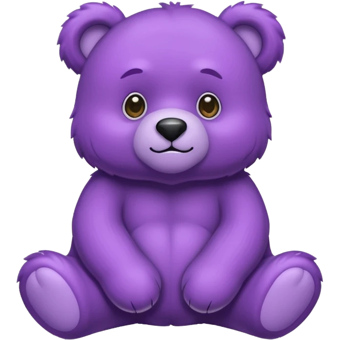 purple bear emoji
