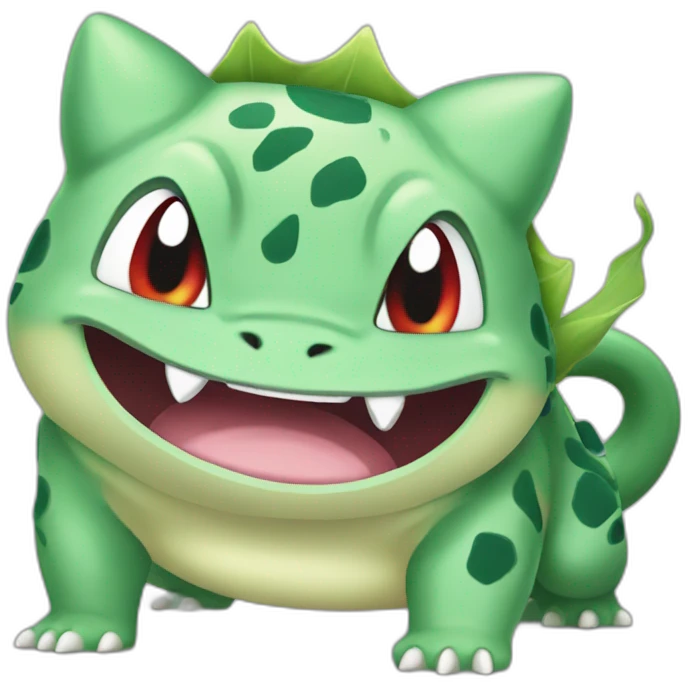 angry Bulbasaur emoji