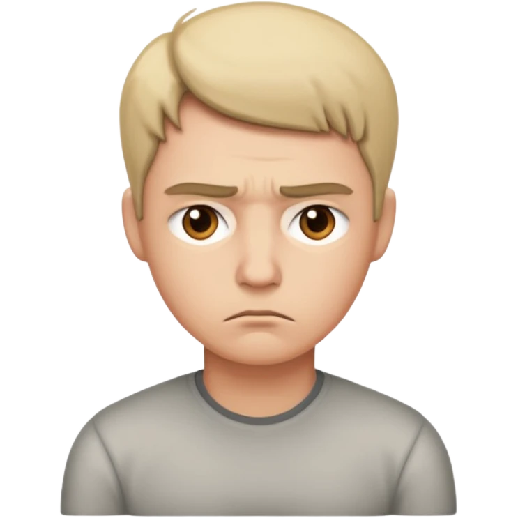 Sulking emoji